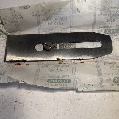 Stanley plane 4 Or 5 Cutter & Iron G12  204 England 2   ???????????????????????? 50mm Blade