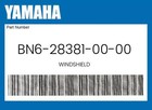 Yamaha Genuine Windshield - Bn6-28381-00-00