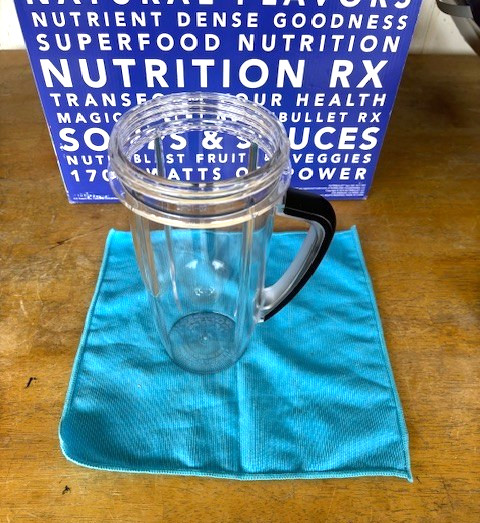 NEW! Nutribullet Rx Model NB-301 45 oz. Oversized Cup Replacement Only