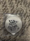 2023 Baby Yoda Grogu Star Wars 1 oz .999 Silver $2 coin Mandalorian New Capsule