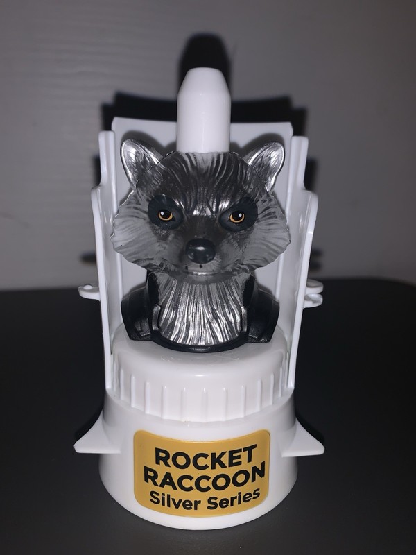 Good 2 Grow Topper Rocket Raccoon Silver Series with Stand