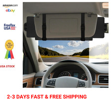 Car Sun Visor Extender Polarized Uv400 Pc Lens Adjustable Anti-glare Attachment