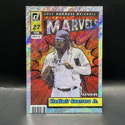 2022 Donruss Vladimir Guerrero Jr Marvels VECTOR Parallel SSP M-7 Toronto