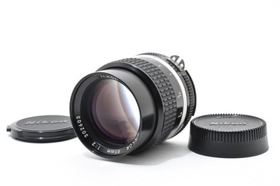 [TOP MINT ] Nikon Ai-s Ais Nikkor 85mm f/2 MF Telephoto Lens JAPAN 2832020