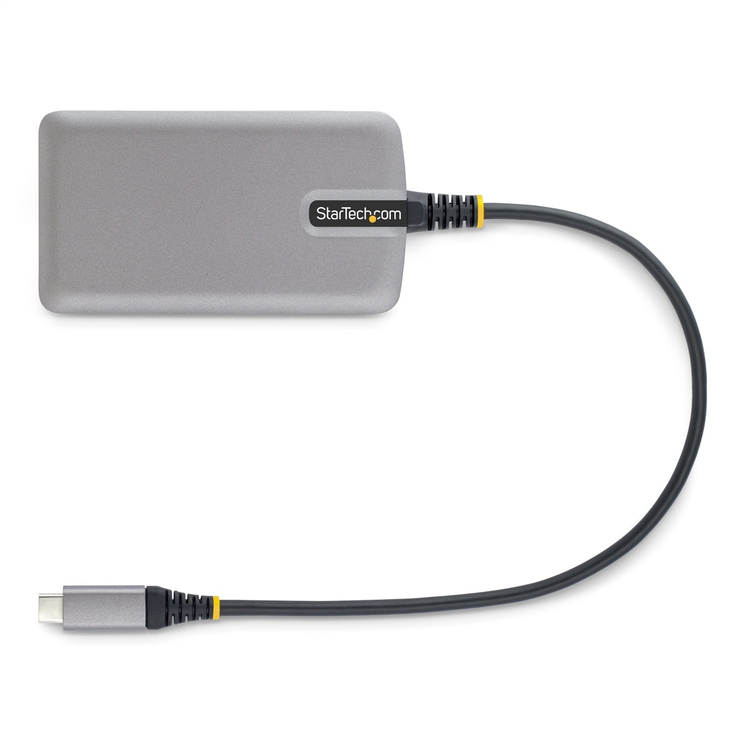 Hub USB-C portable pour le télétravail avec 3 ports USB et RJ45 - 4
