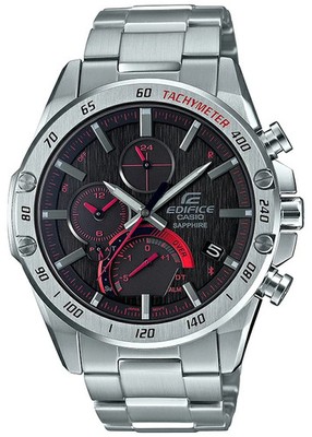 Casio EQB-1000XYD-1AJF JDM EDIFICE Smartphone Link Solar schwarzes Zifferblat...