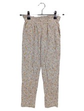 NAME IT Pantalon Fille Multicolore Motif Floral Coton Bio (EU 122)