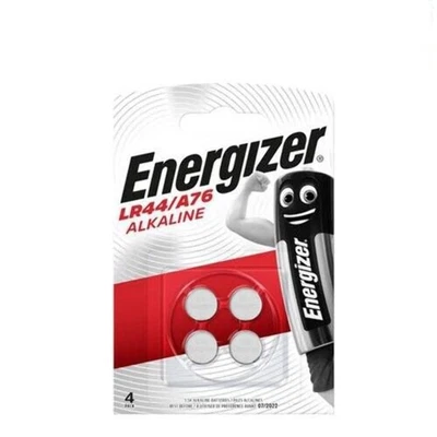 4x Energizer LR44 A76 1,5V Alkaline Knopfzellen G13 AG13 - Bild 1 von 4