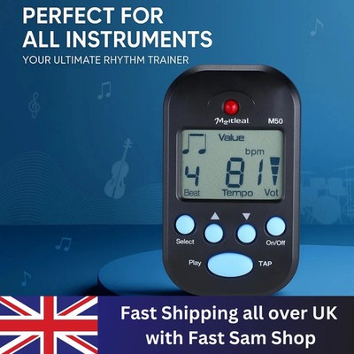 Electron Digital Beat Tempo Machine Mini Gitarre Metronom Mini Metronom