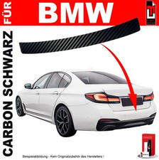 Lackschutzfolie Ladekantenschutz für BMW 5er G30 Limo 2017-2023 Carbon Schwarz