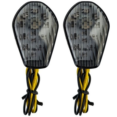 Motorrad LED Blinker Verkleidungsblinker Smoke für Suzuki GSX R 600 750 1000 