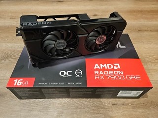 ASUS Dual Radeon RX 7900 GRE OC Edition 16GB GDDR6 Desktop Graphics Card