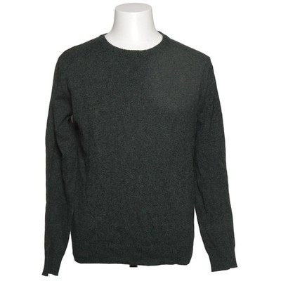 Identic Man, Strickpullover, Größe: M, Grün/Schwarz, Herren #9m8