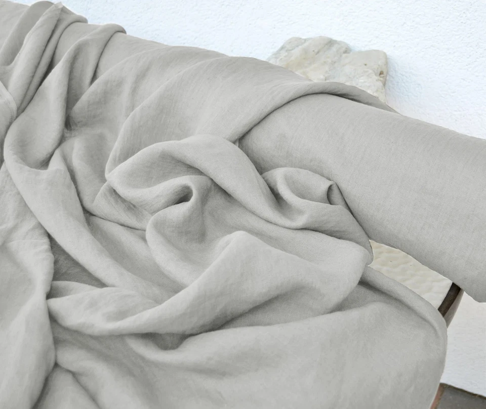 Denim Jeans Blue Linen Fabric by the Yard | Clothing, Upholstery & Crafts - Image 2 of 4