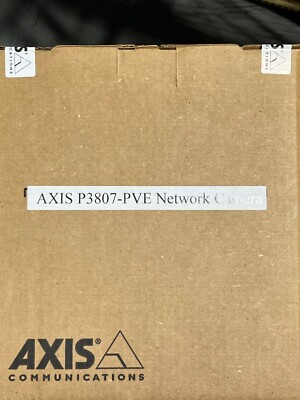 Brand New AXIS P3807-PVE Network Camera