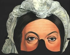 Queen Victoria - Paper Mask - 1999 - David McAllister - Pub by Mamelok Press
