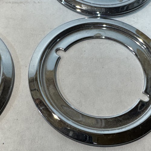 4 Baldwin Deadbolt Trim Ring Chrome (New Style) Used (storage 5) - Picture 3 of 4