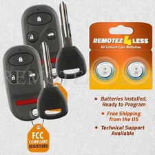 2 for 1999 2000 2001 2002 2003 Acura TL Keyless Entry Remote Fob Car Key