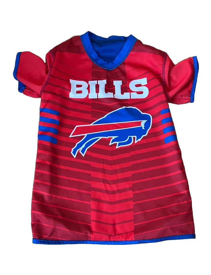 "Jersey reversible Z NFL Buffalo Bills juvenil talla M rojo azul fútbol 34"" pecho" Foto 3 de 4
