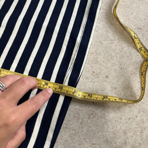 NWT W5 Women’s Top Short Sleeve Small Navy Blue & White L2 - 第 10/10 張圖片