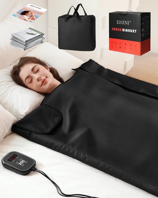 Infrared Sauna Blanket - Portable Far Infrared Sauna for Home Relaxation
