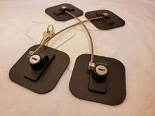 1 Pack Refrigerator Lock With 2 Keys, Dorm Freezer Door And Child Safety Cabinet