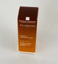 Clarins Radiance Plus Golden Glow Booster for Face 0.5oz Self Tanner Gel