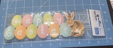Paper House 3-D Sticker 1pc - Happy Easter With Bunny