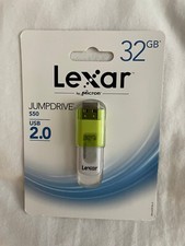 NEW Lexar JumpDrive TwistTurn USB 2.0 Flash Drive, MULTIPLE COLORS AND SIZES