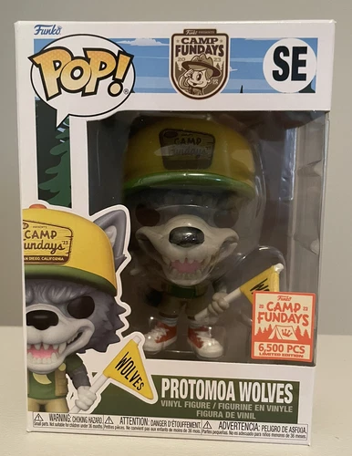 Funko Pop! Protomoa Wolves LE 6500 Camp Fundays 2023 Box Of Fun