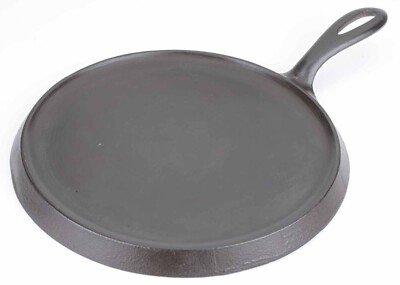 Vintage Griswold Slant Eire No 8 (738) Cast Iron Handle Griddle