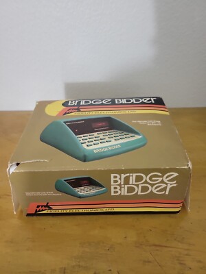 Fidelity Electronics Bridge Bidder Challenger Series 1980 