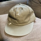 Vtg Dickies Khaki Sanforized Cotton Hat Cap 1970s 1980s Rare - Made in USA