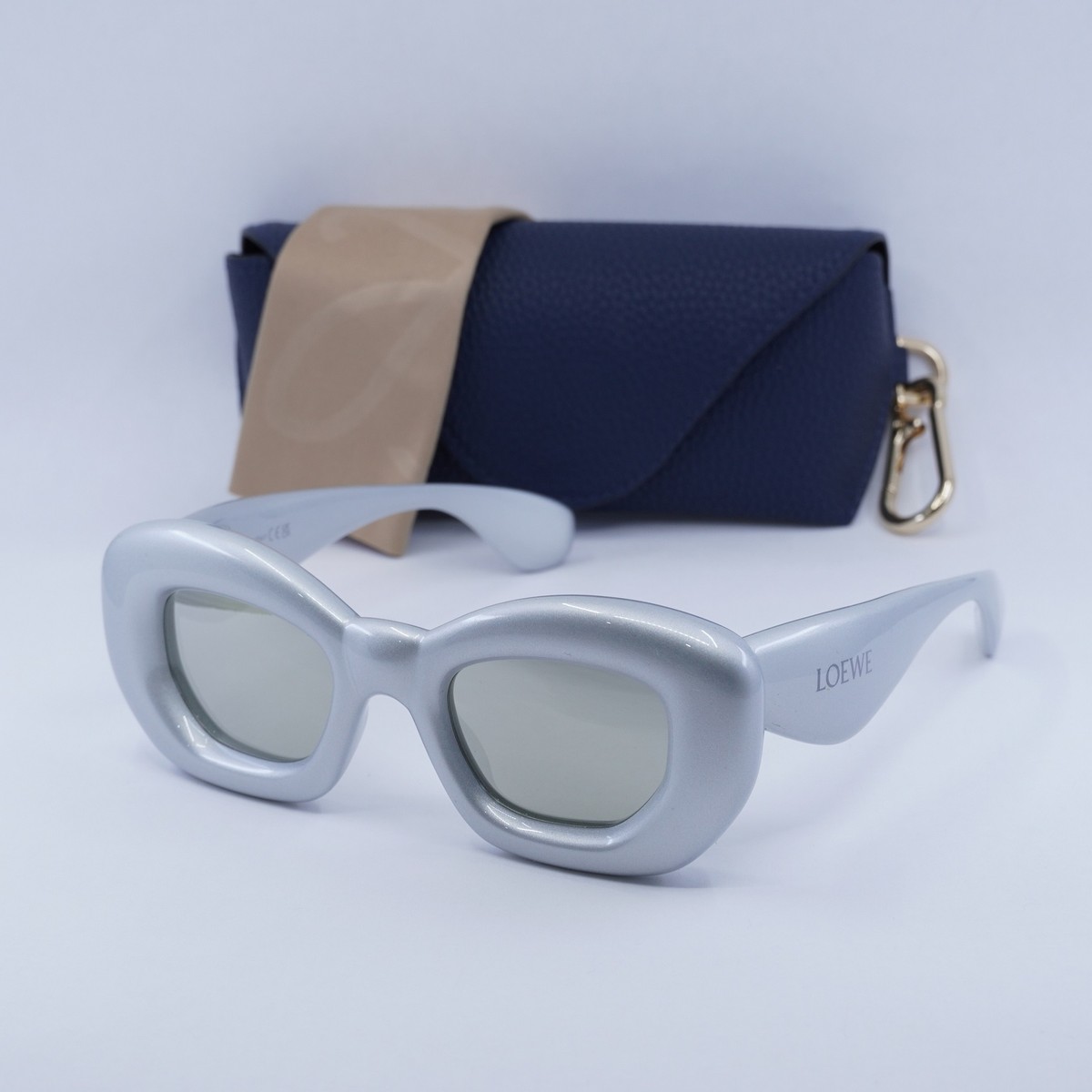 New! Loewe Silver Sunglasses LW40117I 20C, Authentic New! Loewe Silver Sunglasses LW40117I 20C, Authentic | eBay main image 4