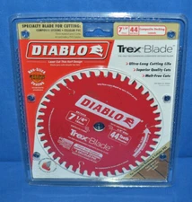 Diablo 7-1/4 in. Dia. x 5/8 in. Carbide Tip Circular Saw Blade 44 teeth