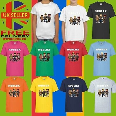 Roblox Funny Characters Online Game Kids Girls Boys Birthday Gift Top T Shirt 12 Ebay - girl funny roblox characters