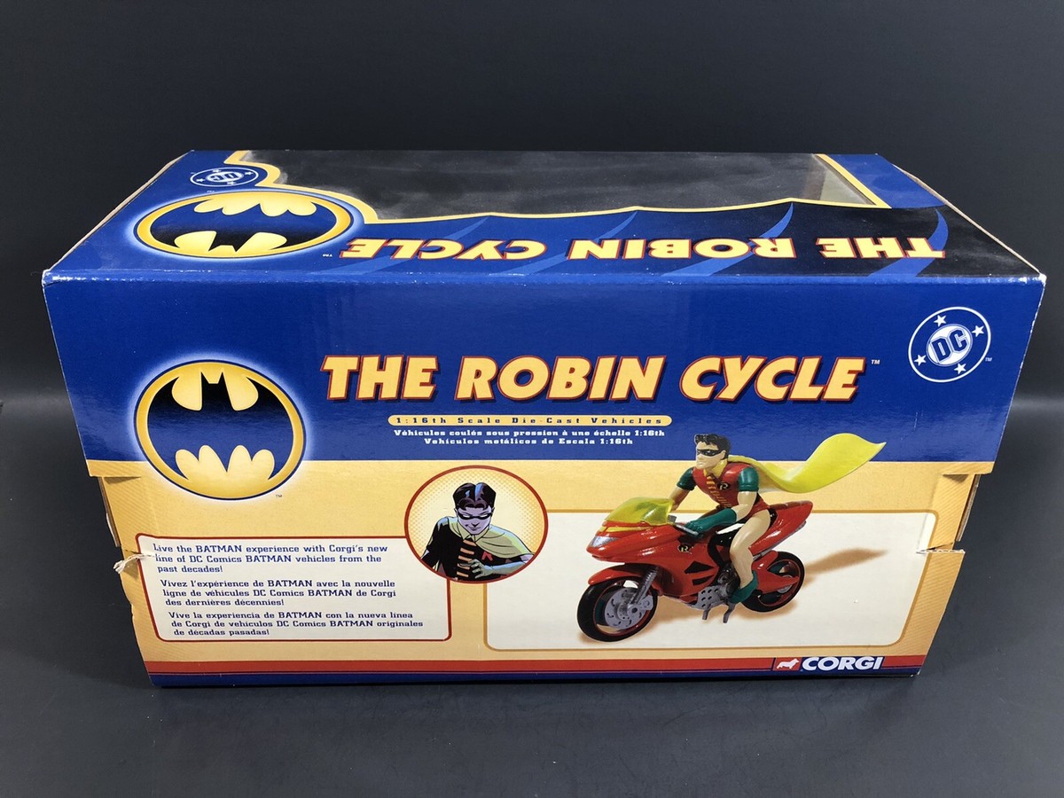 2005 CORGI BATMAN CLASSICS DC THE ROBIN CYCLE 1:16 SCALE