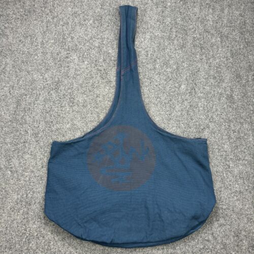 Manduka Yoga Tote Mat Carry Bag Blue Red Lined - Picture 1 of 20