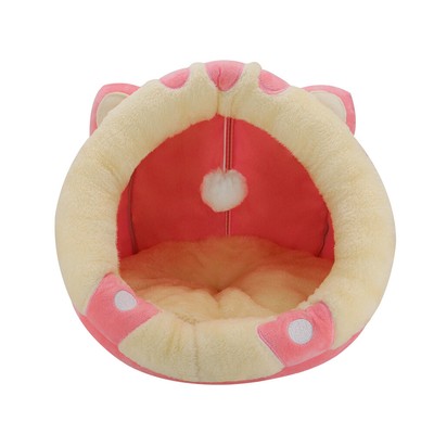 plush dog igloo