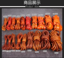 Cow Leather Cord Lace Rope Weave String for Necklace Bracelet Bag 16FT