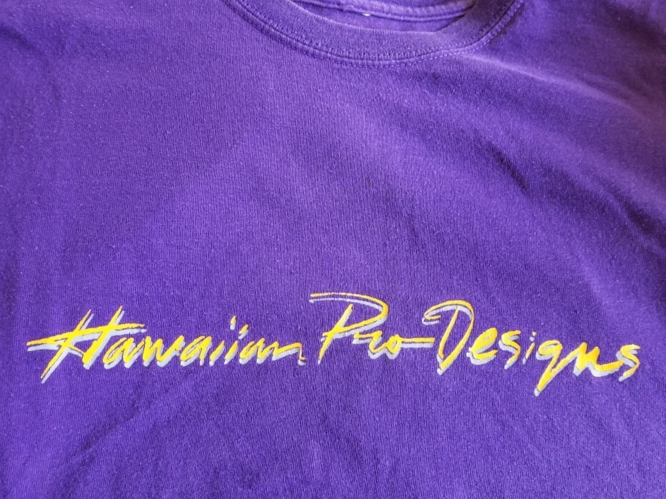 ② Hawaiian Pro Designs ドナルドタカヤマ Tシャツ S Donald Takayama Hawaiian Pro Designs T shirt - XL - Great
