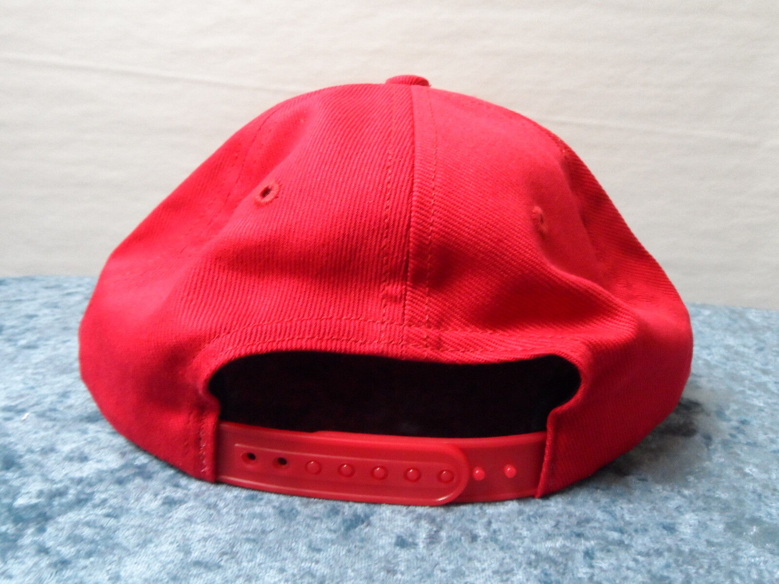 SUPREME GONZ LOGO 6 PANEL CAP RED SS18 2018 CAMP HAT BLACK BOX LOGO