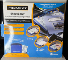 FISKARS Shape Boss The Ultimate Embossing System - 5600 - NIOB
