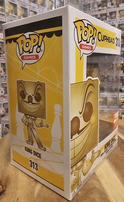 Funko Pop Cuphead King Dice #313 GameStop Exclusive E3 2018