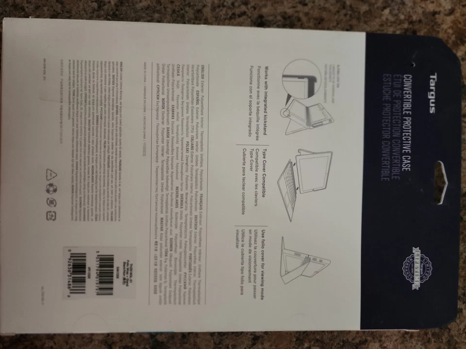 Targus Folio Wrap+Stand Microsoft Surface Pro 4 New. - Image 2 of 2