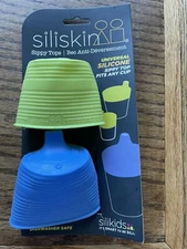 GOSILI SILISKIN UNIVERSAL SILICONE SIPPY TOP FITS ANY CUPS