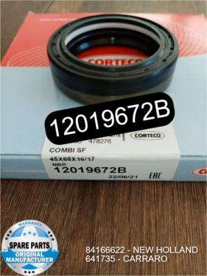 New Holland Shaft Seal, differential Corteco JOHN DEERE 45x60x16