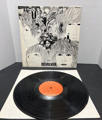 Vintage- The Beatles- Revolver -Vinyl- Orange Label | eBay