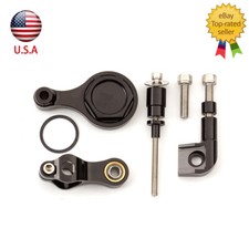 Voor Yamaha YZF R6 YZFR6 YZF-R6 Stuurdemper Stabilisator Montagebeugel Ondersteuning Kit 2006 2007 2008 2009 2010 2011 12 13 14 15 16 17 18 2019 2020 Versieren (Color : Black bracket