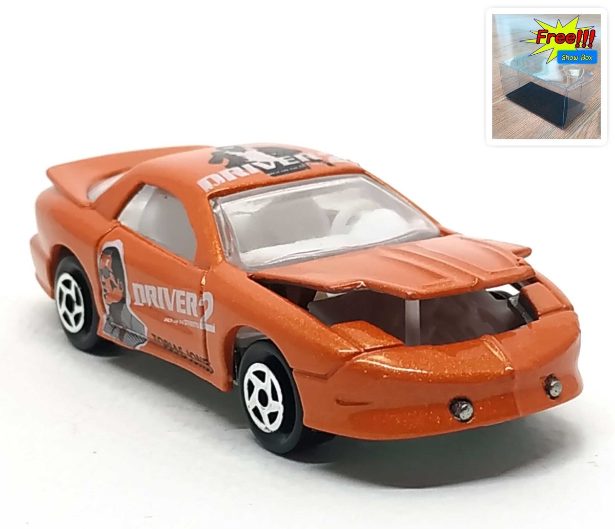 Majorette Pontiac Firebird 4th Gen Driver 2 Orange 1:63 3